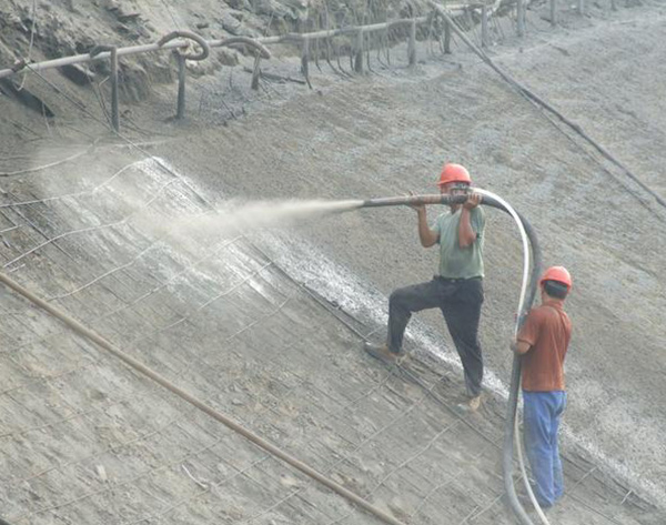 混凝土也可以像油漆一樣噴出去，噴射混凝土施工工藝